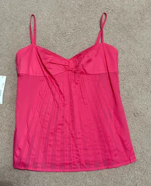 Beautiful Vintage Gianni Bini Pink Tank Top NWT thumbnail 1