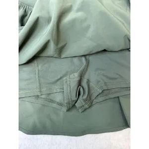 DSG Stride High-Rise Skort Muted Olive Green Tiered Athletic Skirt Womens XS NWT thumbnail 2