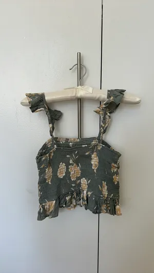 Blue B Tank Top Green thumbnail 3