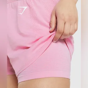 Gymshark • Vital 2 in 1 Workout Shorts Women's Pink High-Waisted Shorts thumbnail 6