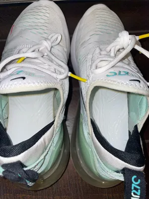 Nike Air Max 270 Sneakers White & Mint Foam Size 7.5 DQ7652-100 thumbnail 10