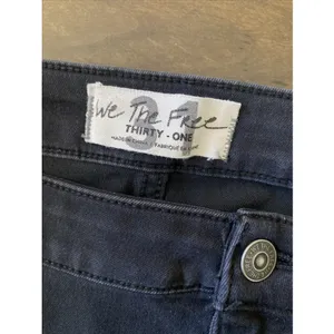 We the Free Womens 31 Free People Black Flare Leg‎ Denim Pants thumbnail 5