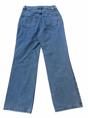 Billabong The Salty Blonde Chill Out High Waisted Wide Leg Denim Jeans thumbnail 2