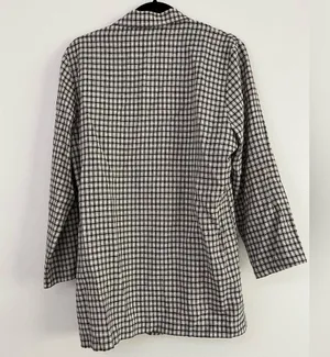 Vintage Willow Bay Plaid Lightweight Blazer Jacket Size M thumbnail 4