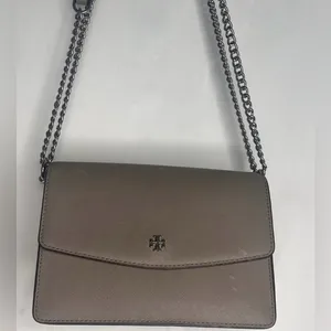 Tori Burch Emerson Envelope Bag- Gray thumbnail 1