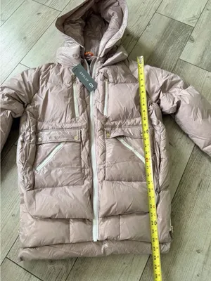 Orolay Women’s Size M Thickened Down Hooded Jacket. Mauve. Front zipper. NWT thumbnail 13