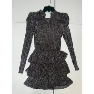 Sabina Musayev Monique sheer long sleeve mini Dress Medium thumbnail 6