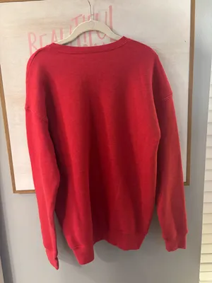 Gildan Griswold's Tree Farm Crewneck Graphic Red thumbnail 2