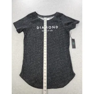 Diamond Supply Co. Women's Logo Shirt Top Black Speckle‎ Skateboarding Sz SMALL thumbnail 9
