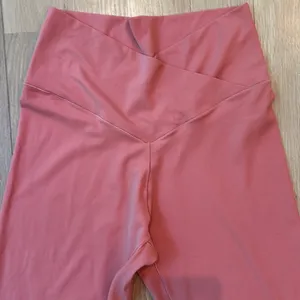 Aerie Leggings Real Me High Rise 7/8 Coral Size Large thumbnail 3