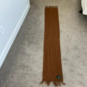 Lauren Tan Wool Blend Crested Scarf thumbnail 3