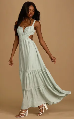 Lulus Dress Maxi thumbnail 1