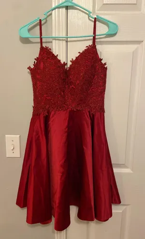 Red Formal Dress thumbnail 5