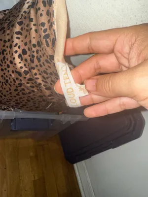 Leopard Print Slip Midi Dress – Cloud Ten Brown Size M thumbnail 5