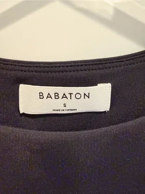 BABATON for ARITZIA Sleeveless Bodysuit Black‎ size Small thumbnail 4