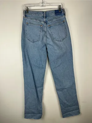 Abercrombie and Fitch Ultra High Rise 90s Straight Jean Women’s Sz‎ 28 R thumbnail 7