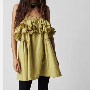NWOT Free People Have A Thing For You Mini Dress In Palm Leaf Small thumbnail 3