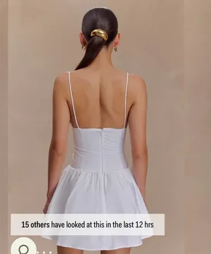 White Mini Dress thumbnail 2