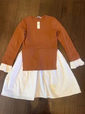 English Factory Combo Knit Mini Dress Size Small NWT - C54-106 thumbnail 2