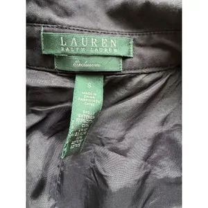 Ralph Lauren Womans Jacket Size Small Black Toggle Buttons Lightweight thumbnail 3
