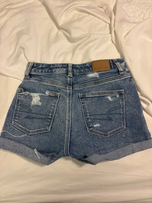 Ripped American eagle jean shorts  thumbnail 2