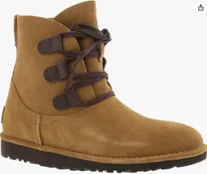 UGG Elvi Chestnut Size 9 US Womens Rugged-chic Ankle Boot thumbnail 1
