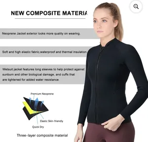 Realon Long Sleeve neoprene wetsuit jacket thumbnail 7