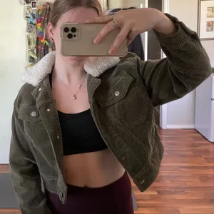 Faux green jacket thumbnail 3