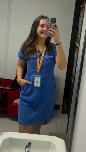 J.Crew Button-Up Dress Mini thumbnail 1