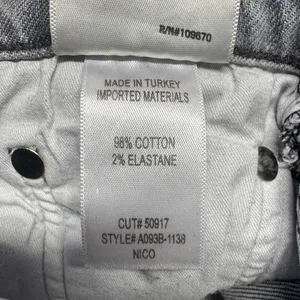 AGOLDE Nico High Rise Slim Straight Denim size 26 thumbnail 7