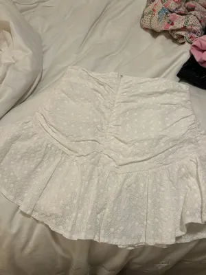 Selfie Leslie Eyelet Mini Skirt thumbnail 3