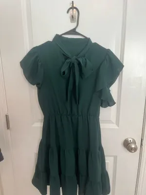 Dark Green Dress Size M thumbnail 2
