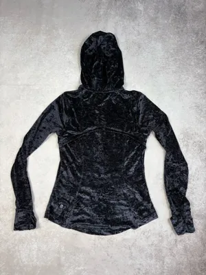 Lululemon Black Crushed Velvet Velour Three Piece Set thumbnail 4