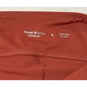 Old Navy High-Waisted PowerSoft Skort Size S Terracotta thumbnail 4