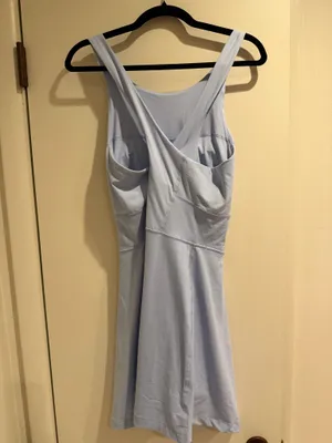 Rae Mode Dry Goods Workout Dress in Light Blue thumbnail 2