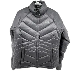 The North Face 550 Aconcagua Jacket Down Puffer Winter Snow Zip Up Pache Gray M thumbnail 2