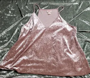 Mossimo Pink Velvet‎ Tank thumbnail 1