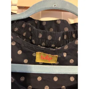 Tulip Women's Polka Dot Gingham Patchwork‎ Boho Style Top & Skirt Set XS thumbnail 4