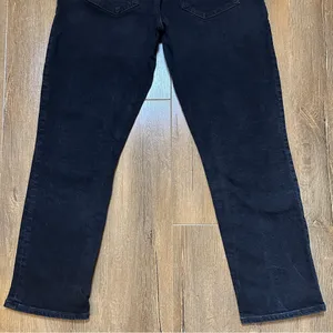 AGOLDE Riley Long Jean in Compilation Distressed Black Straight Jeans Size 29 thumbnail 9