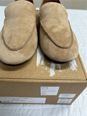 Madewell The Dolli Glove Loafer Soft suede in Walnut Shell Size 7 thumbnail 9