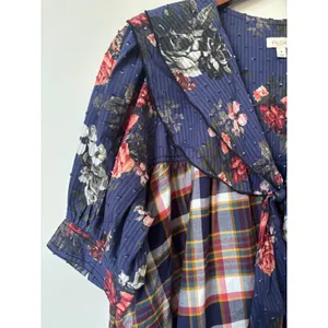 Anthropologie Pilcro Bow Front Babydoll Dress Sz M thumbnail 5
