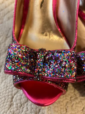 Night moves by allure Multicolored Sparkle Heel thumbnail 6