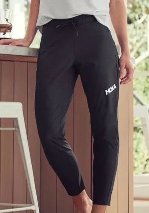 HOKA One One Black Athletic Joggers Training Running Gym Outdoor Activewear S thumbnail 1