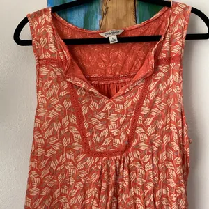 Lucky brand sleeveless blouse size large stretchy thumbnail 5