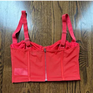 Edikted Mesh Corset Top thumbnail 3