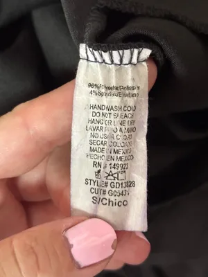 Windsor Black Midi Dress - Size Small thumbnail 4