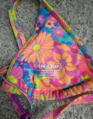 Kulani Kinis Neon Floral Bikini Set thumbnail 3