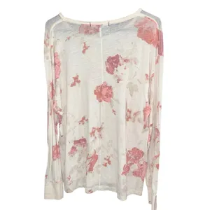 We the Free people Arielle printed tunic floral cream pink women’s small top thumbnail 5
