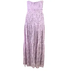 Lulus lace lavender maxi formal dress Xs thumbnail 5