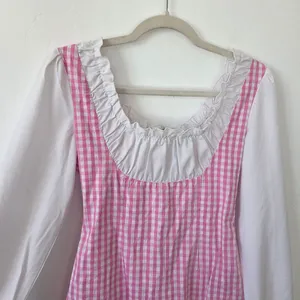 Dolls Kill Baby Pique Your Interest Mini Dress Pink Gingham Lolita Coquette S thumbnail 4